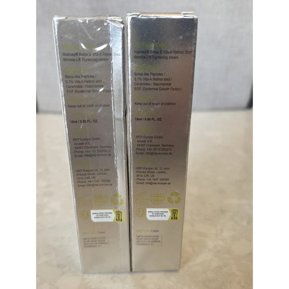 Rolimey pack retinol